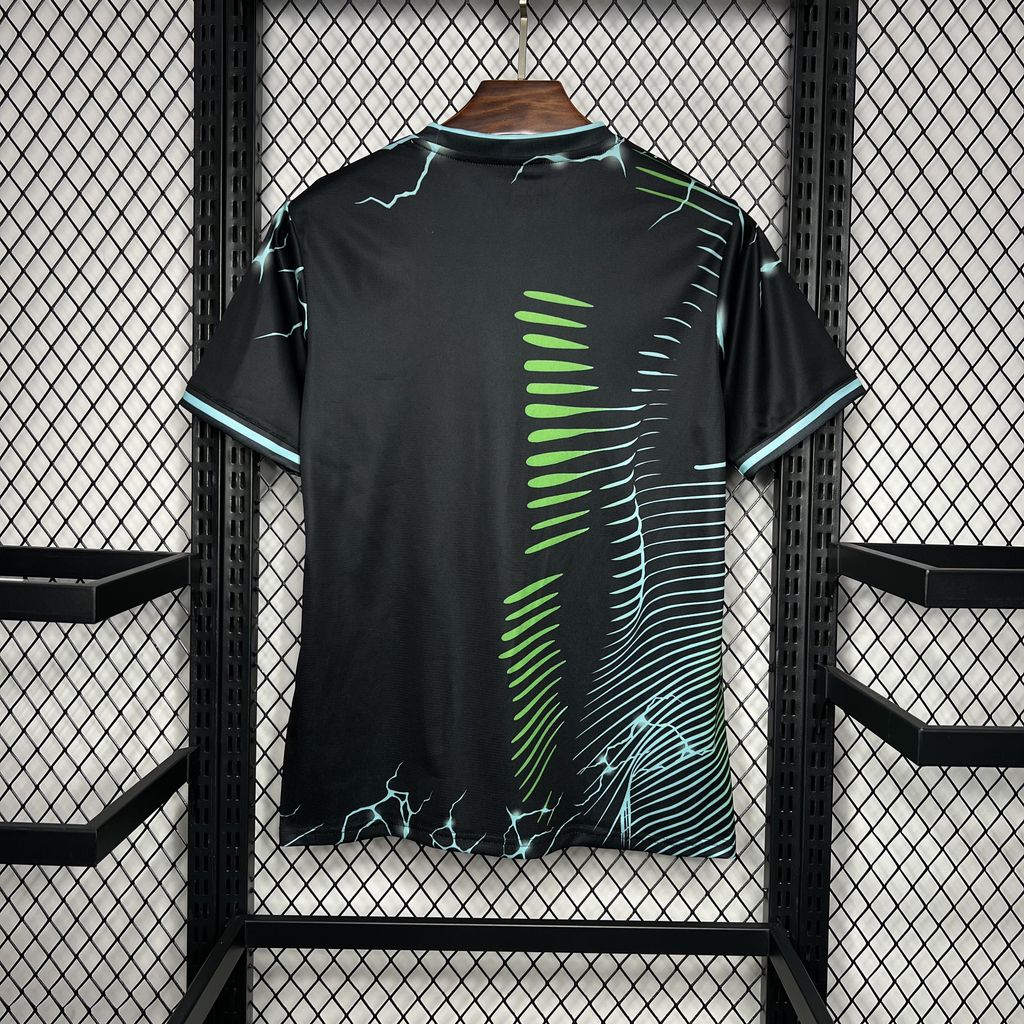 2024-25 Real Madrid Green Cheetah Jersey