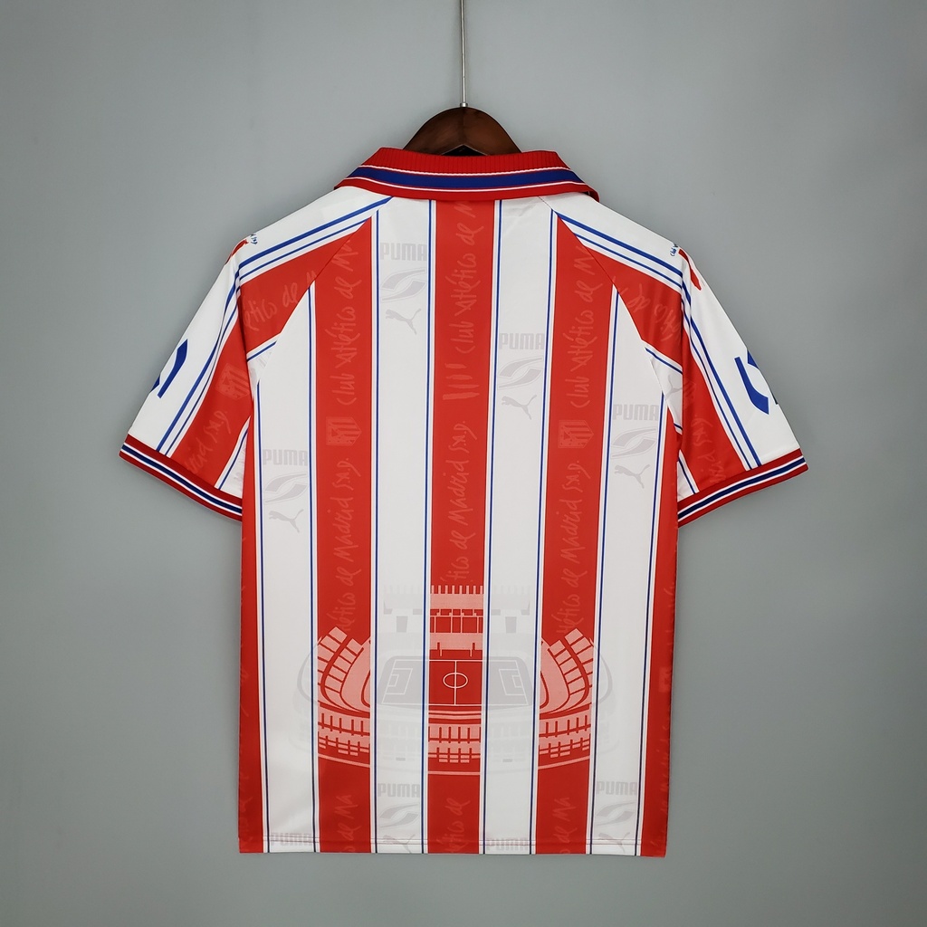 1996-97 Atletico Madrid Home Jersey