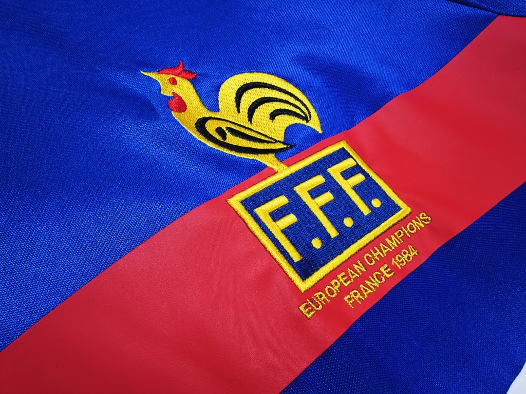 1984 France Home Jersey