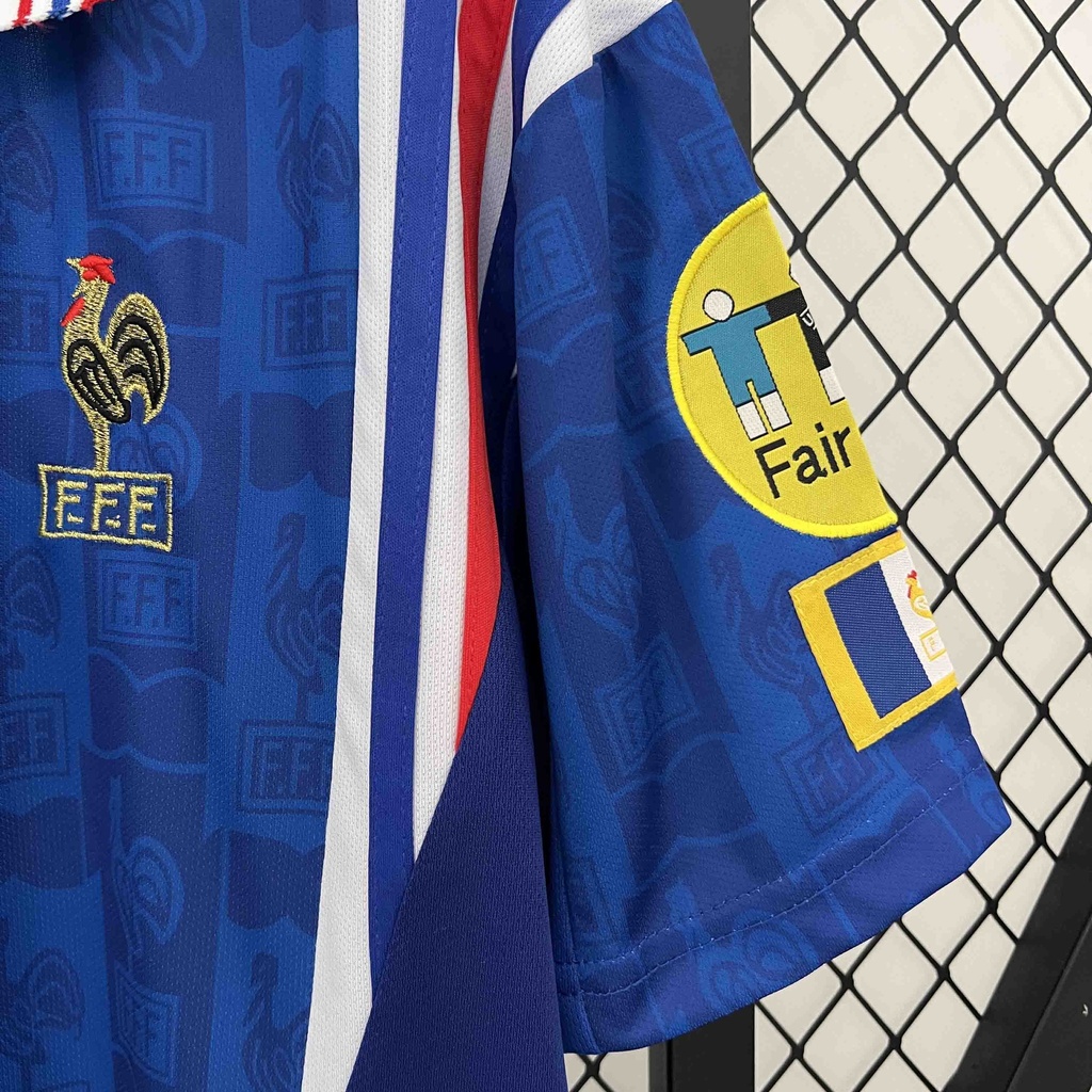 1996 France Home Jersey