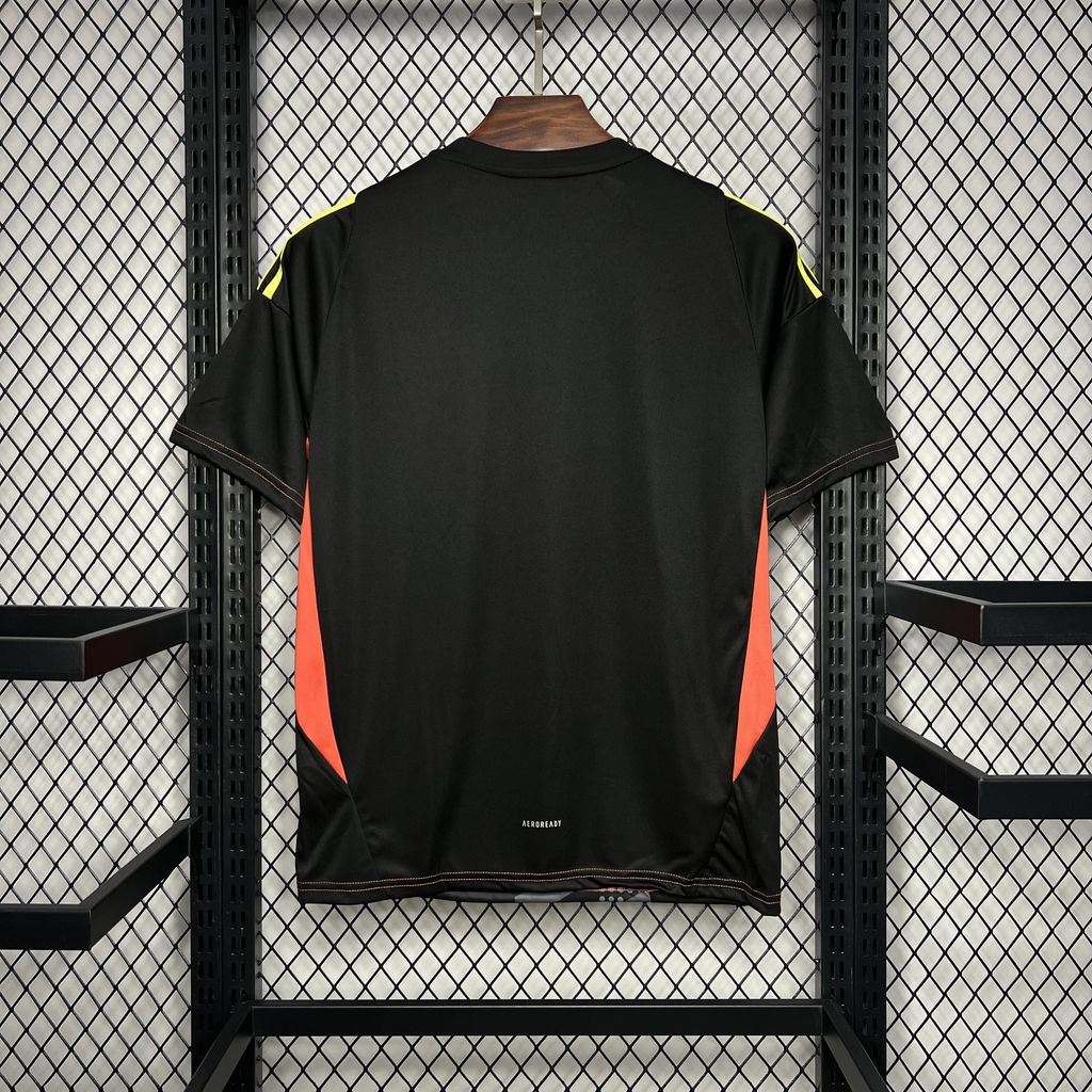 2024 Spain Black Goalkeeper Jersey