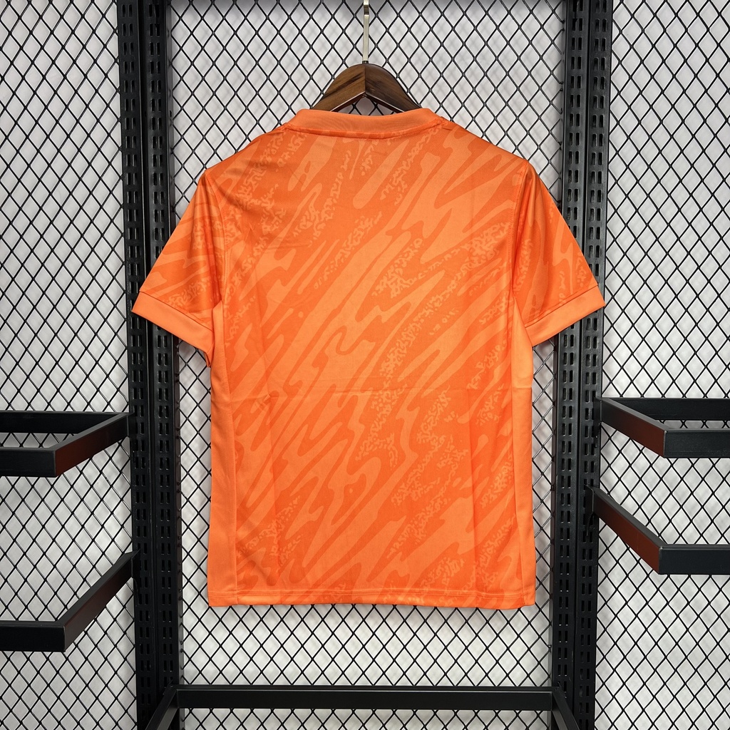 2024 England Orange Goalkeeper Jersey