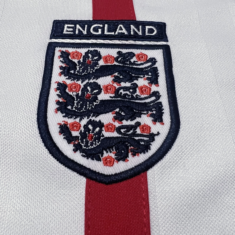 2002 England Home Jersey