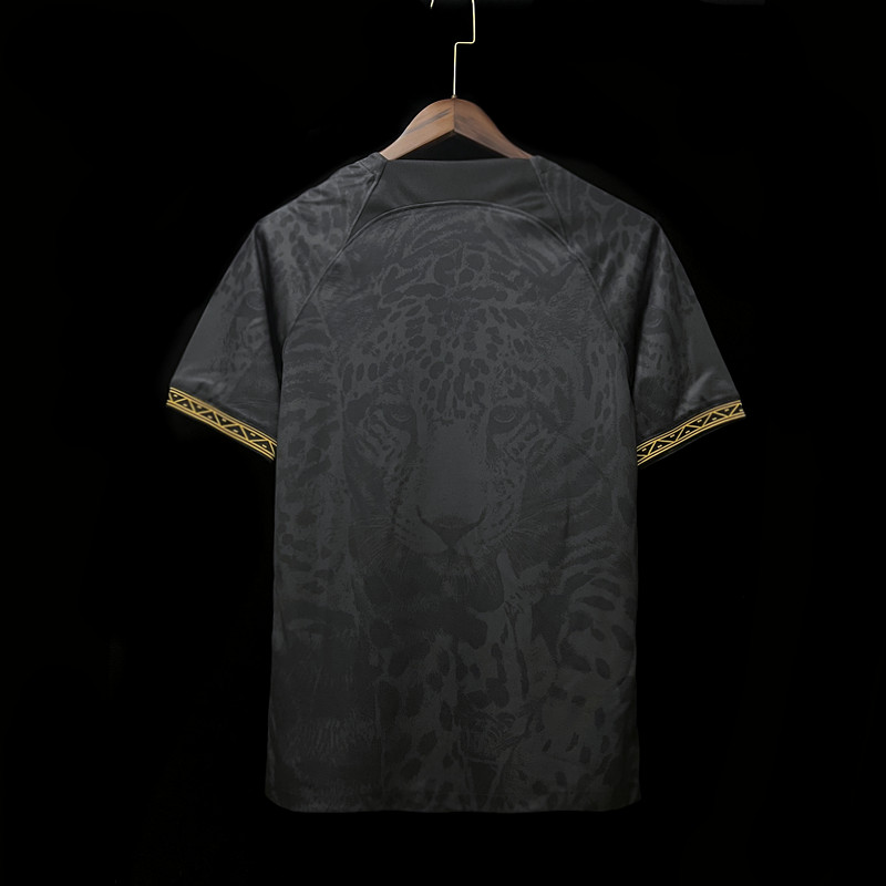 2022 Brazil Black Panther Jersey