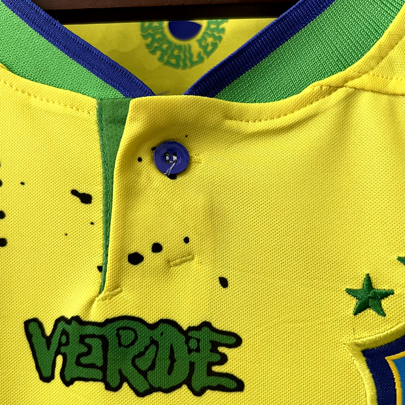 2022 Brazil Graffiti Board Jersey