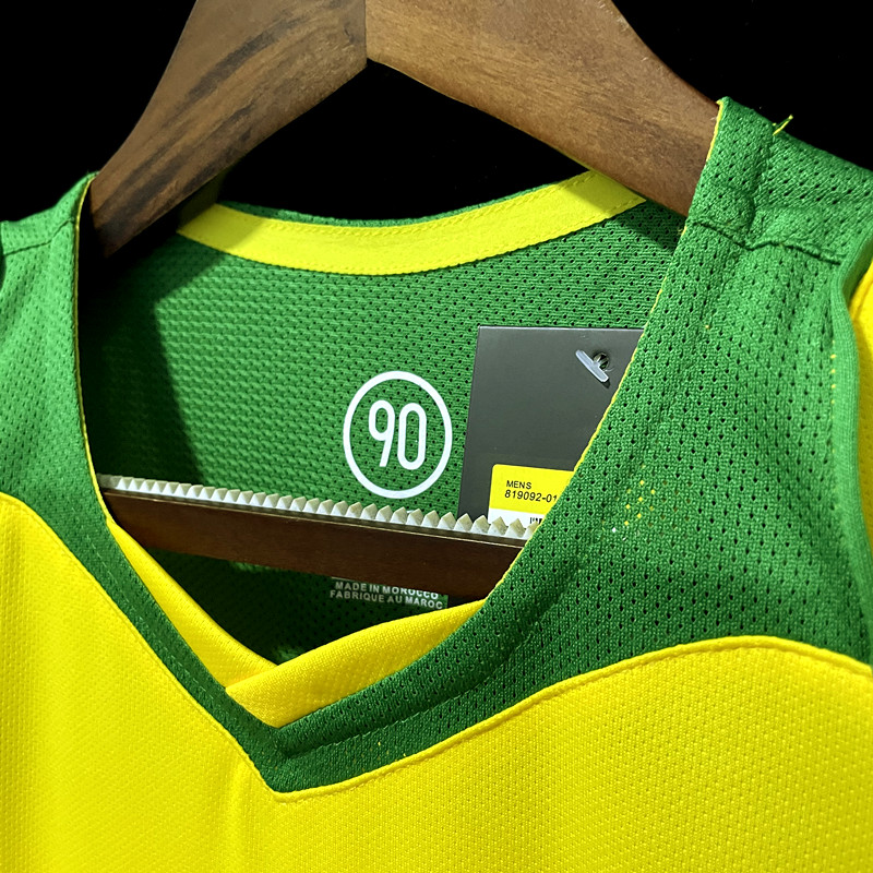 2004 Brazil Home Jersey