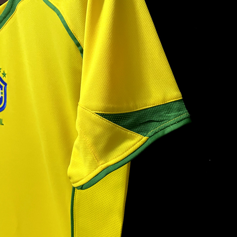 2004 Brazil Home Jersey