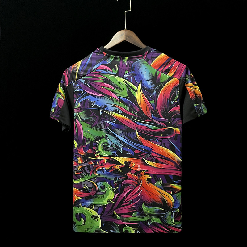 2022 Brazil Colorful Plant Jersey