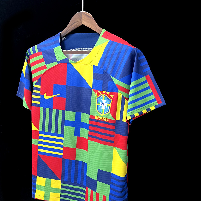 2022 Brazil Colorful Jersey