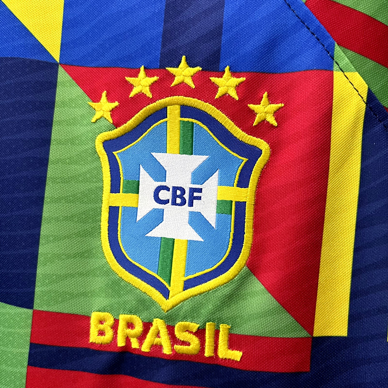 2022 Brazil Colorful Jersey