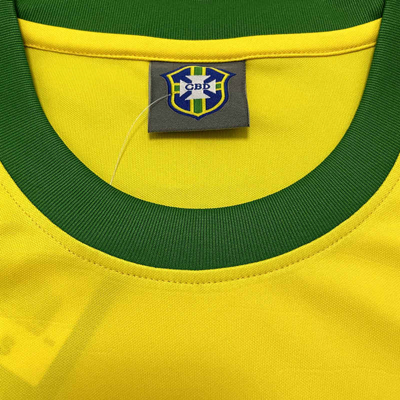 1970 Brazil Home Jersey