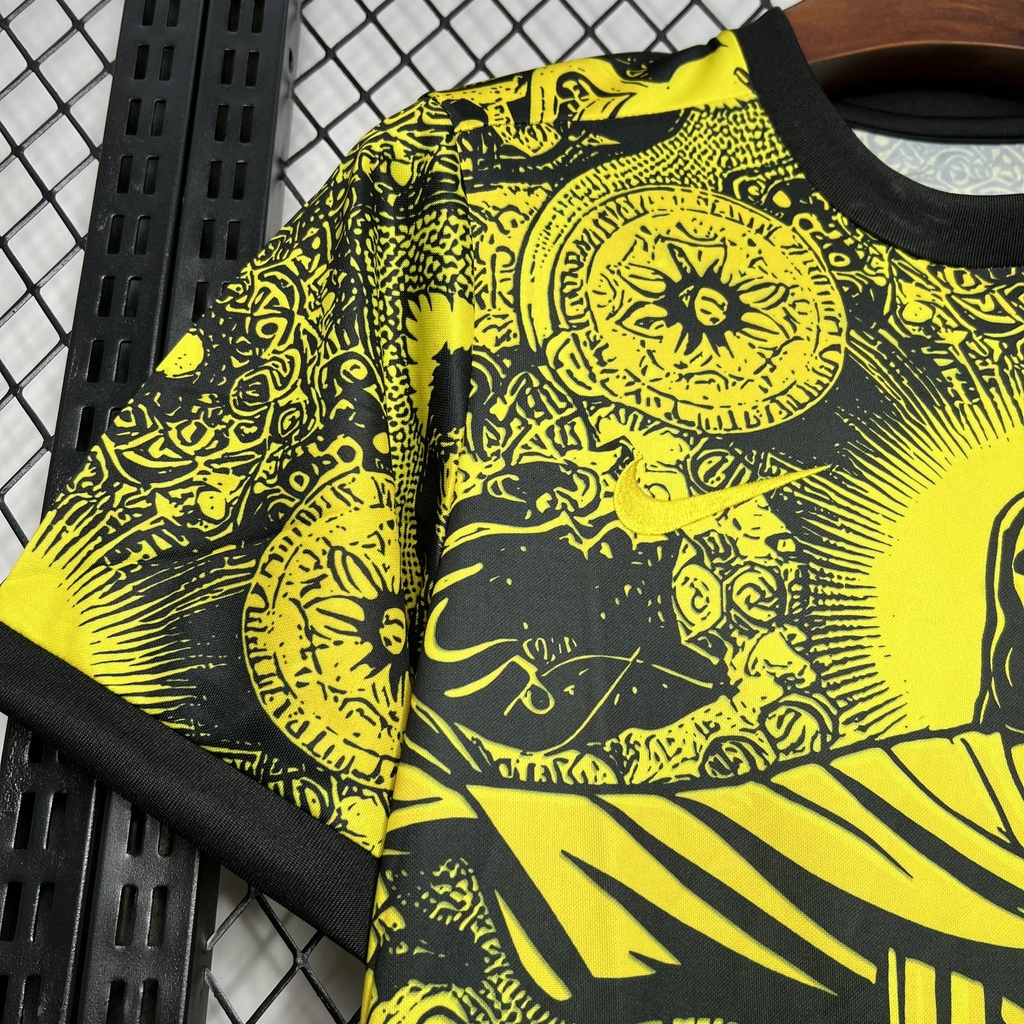 2024 Brazil Christ The Redeemer Black Jersey