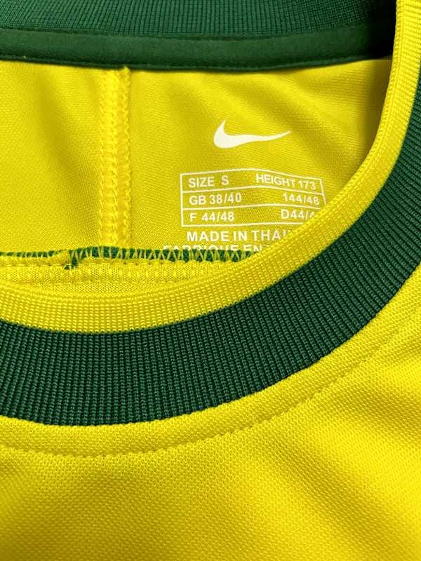 1998 Brazil Home Jersey