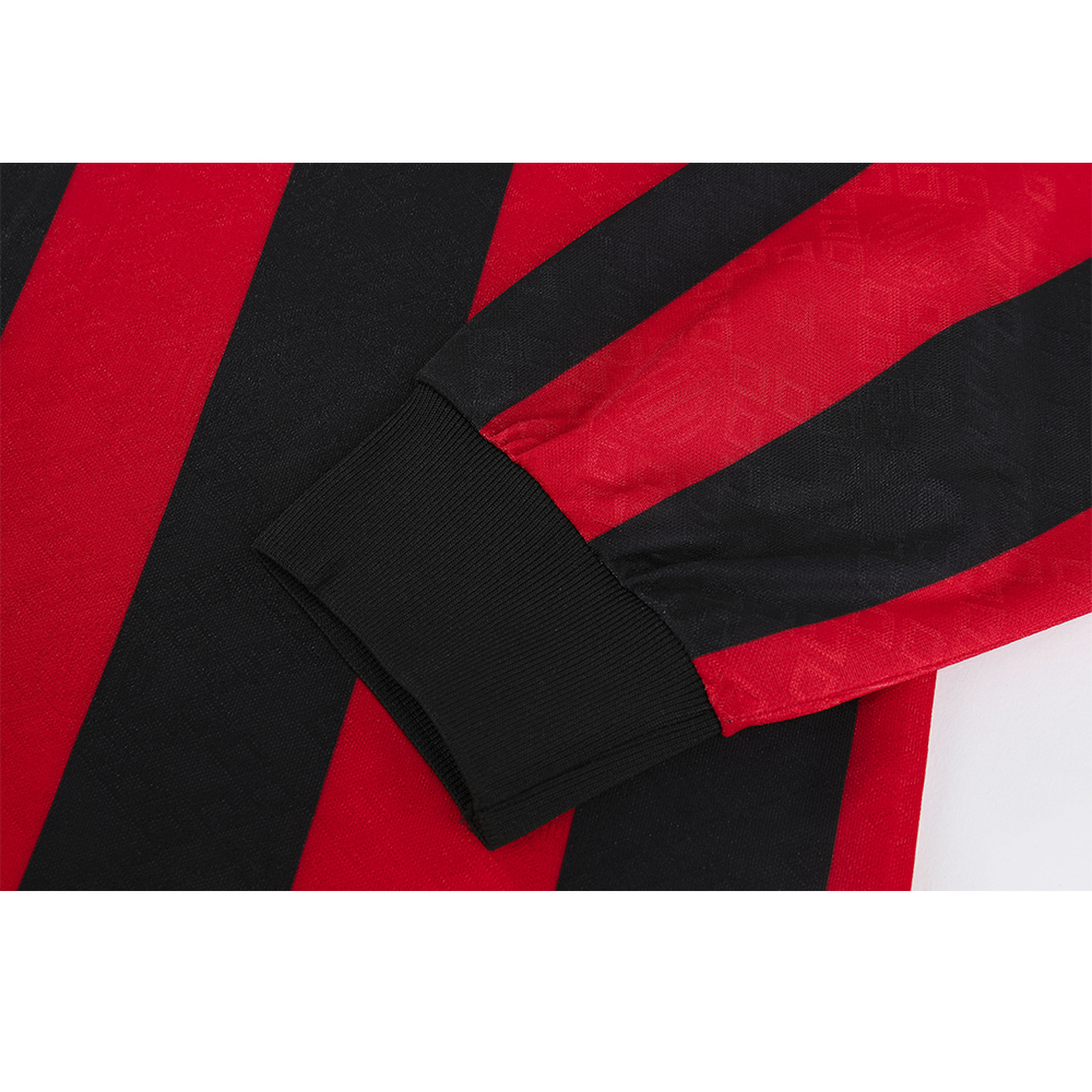 1989-90 AC Milan Home Long Sleeve Jersey