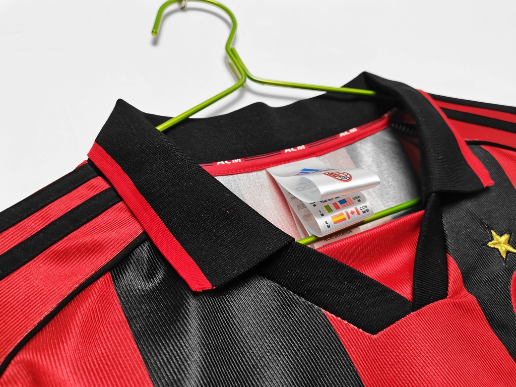 1998-99 AC Milan Home Jersey