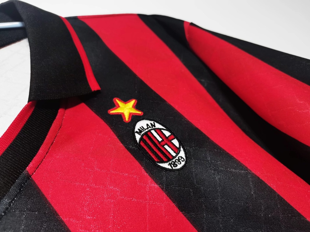 1995-96 AC Milan Home Jersey