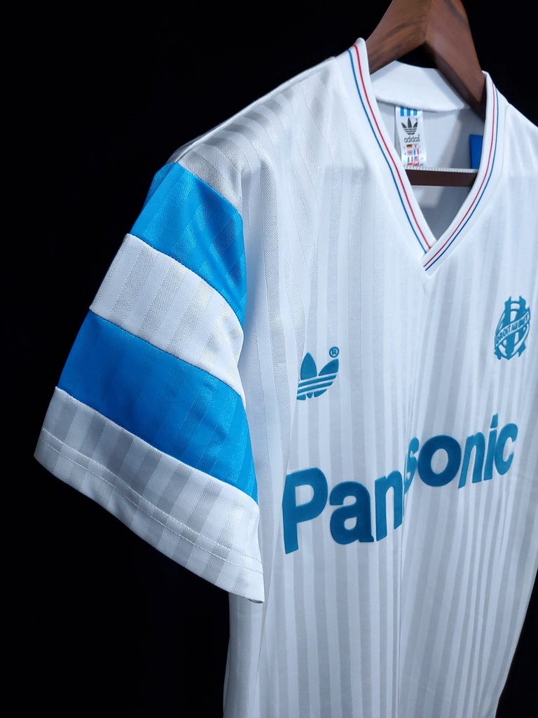 1989-91 Olympique Marseille Home Jersey