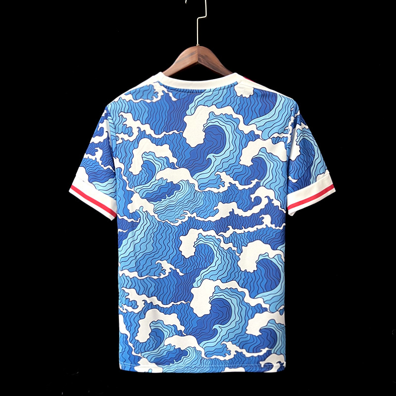 2022 Japan Blue and White Jersey