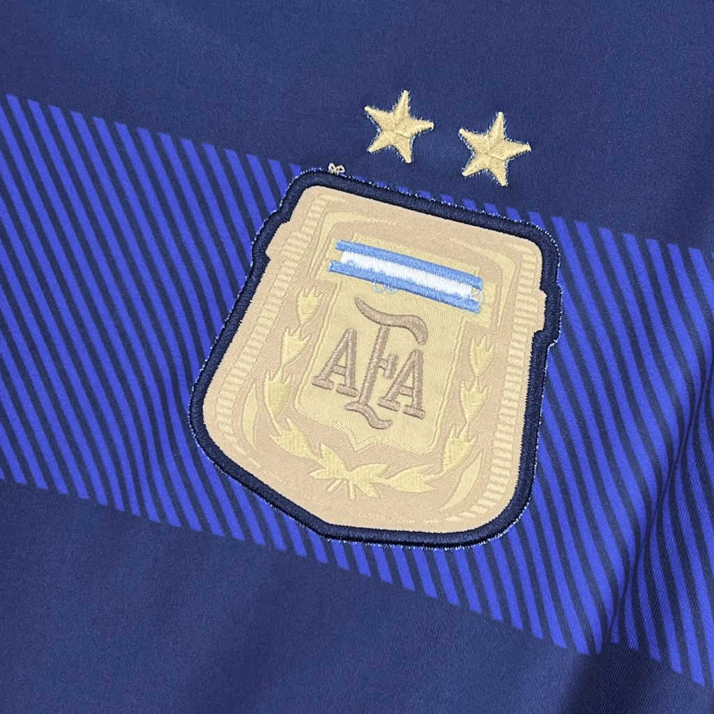 2014 Argentina Away Long Sleeve Jersey