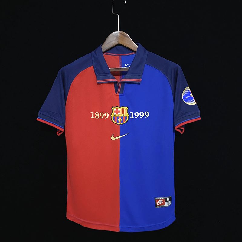 1999-00 Barcelona Home Jersey
