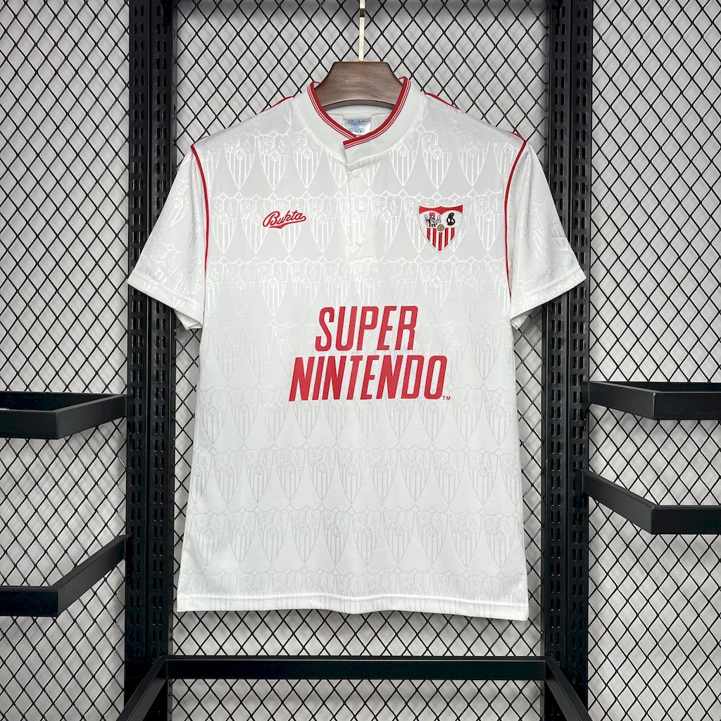 1991-92 Sevilla Home Jersey
