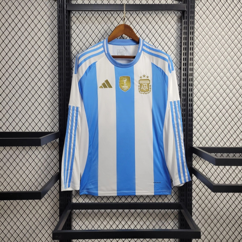 2024 Argentina Home Long Sleeve Jersey