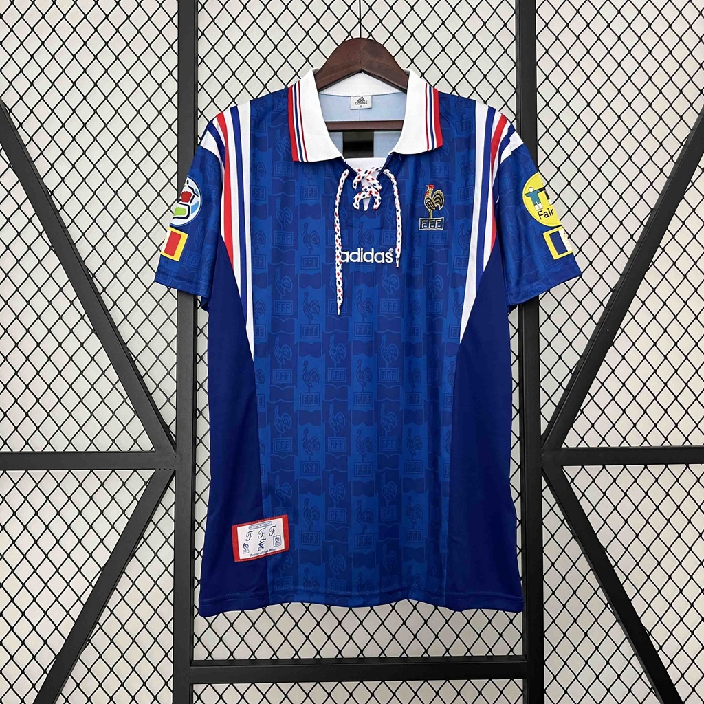 1996 France Home Jersey