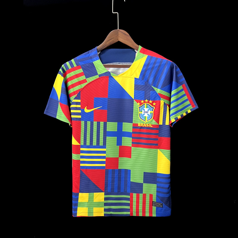 2022 Brazil Colorful Jersey