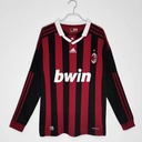 2009-10 AC Milan Long Sleeve Home Jersey