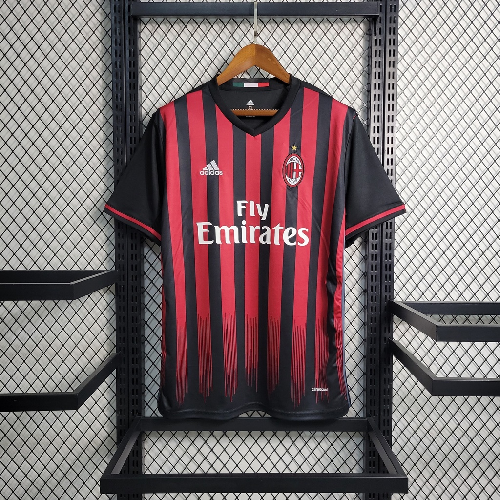 2016-17 AC Milan Home Jersey