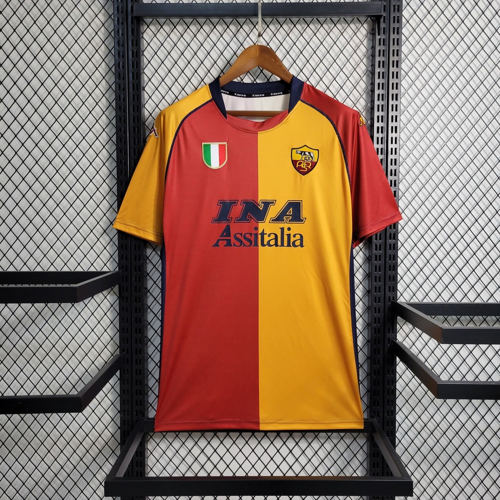 2001-02 AS Roma Home Jersey