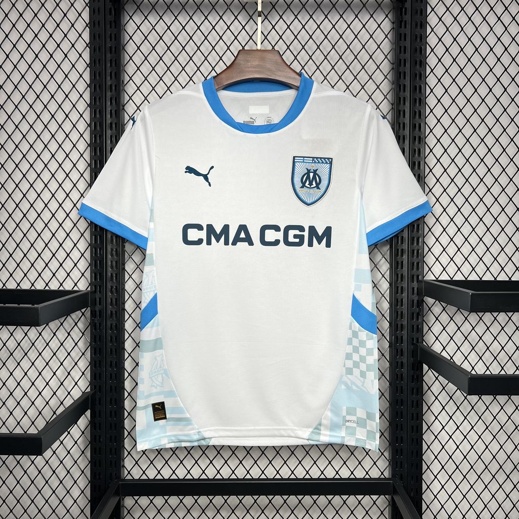 2024-25 Olympique Marseille Home Jersey