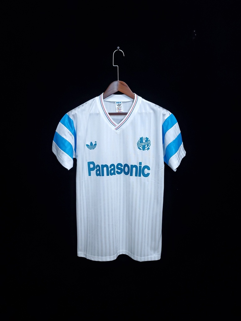 1989-91 Olympique Marseille Home Jersey