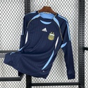 2006 Argentina Away Long Sleeve Jersey