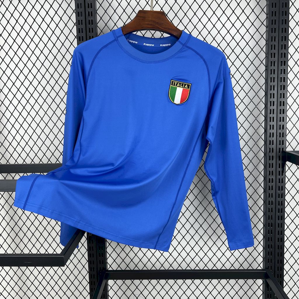 2000 Italy Home Long Sleeve Jersey