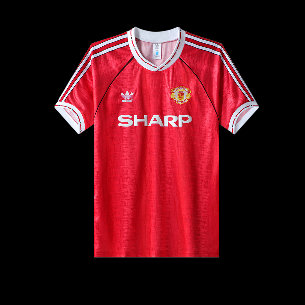 1990-92 Manchester United Home Jersey