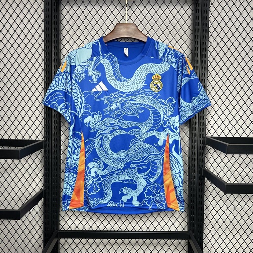 2024-25 Real Madrid Blue Dragon Jersey